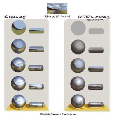 How to Color Metal in Digital Art: Exploring the Nuances of Reflective Surfaces and Creative Techniques