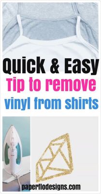 How to Remove Vinyl Print from Shirt: Tips and Strategies